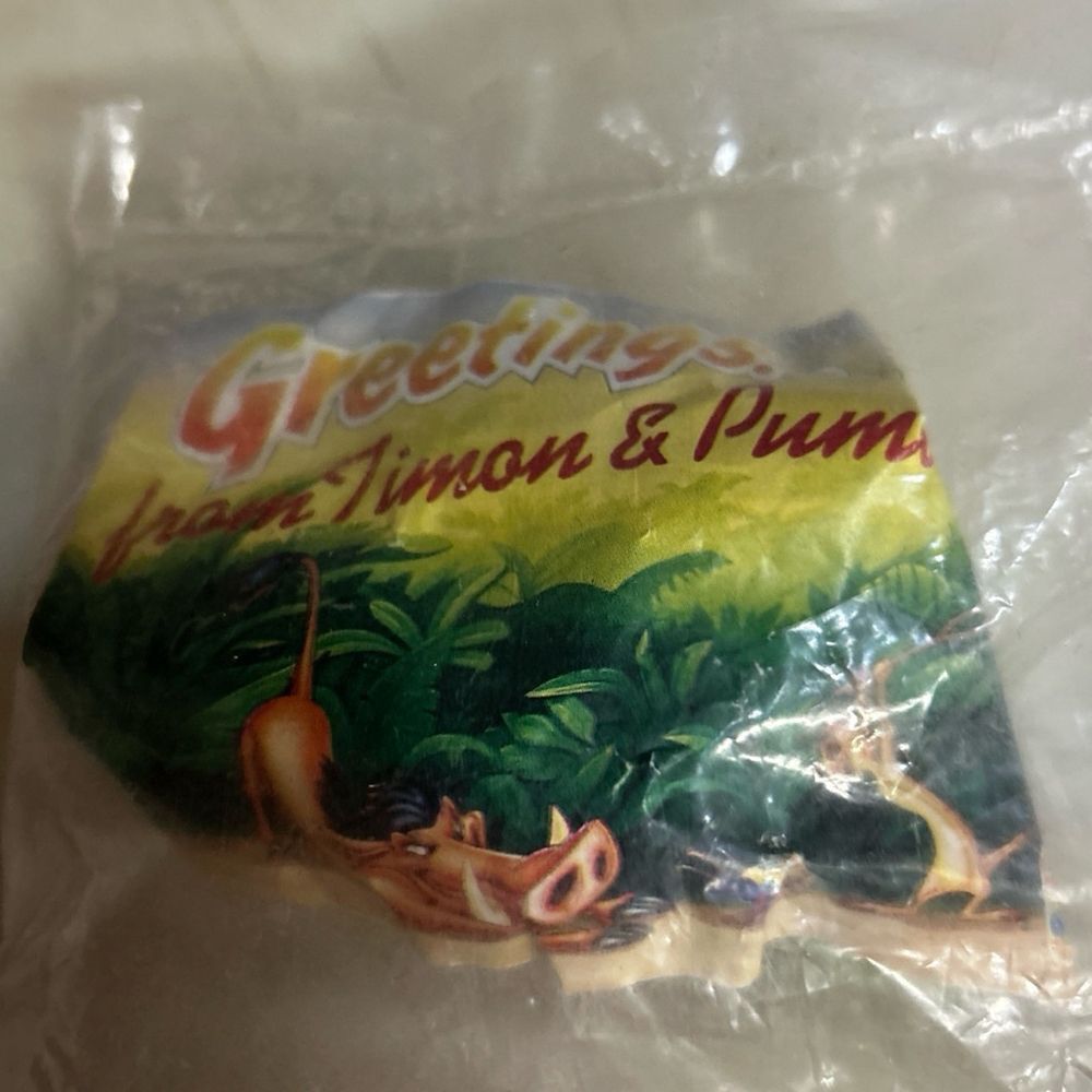 Disney Timon and Pumbaa Action Figure Playset Brown Green